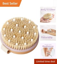 Handcrafted Dry Brushing Brush for Enhanced Skin Care Lymphatic Health