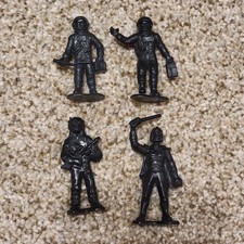 1978 Galaxy Laser Team 2" Star Patrol 4 PVC Toys Tim Mee