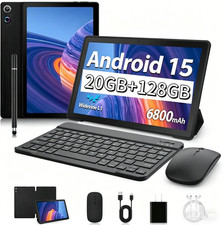 11 inch Android 15 Tablet 14GB RAM 128GB ROM 1TB TF WiFi 6800mah Dual Camera