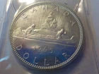 1965   SILVER    Dollar   Canadian       .800 silver