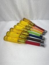 SNAP-ON 7PC SAE INSULATED NUT DRIVER SET 1/4-...