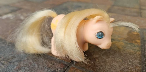 Vintage My Little Pony G1 Mexico Pegasus Newborn Dibbles Mexican Variant Auriken