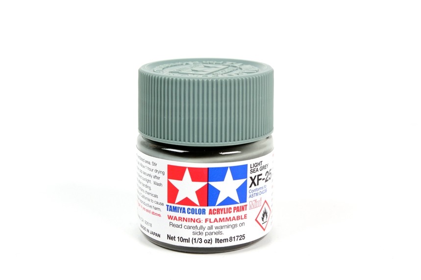 Tamiya XF-25 Light Sea Grey Acrylic Paint 10ml