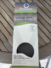Powerstep Full Length Orthotics Wide Fit Support Cushion Insoles Men  s 16 