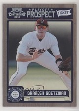 2011 Playoff Contenders Prospect Tickets 63/99 Granden Goetzman #RT38 1c1