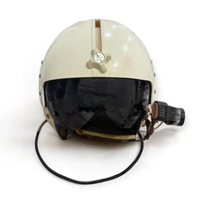 Early Model Vietnam War Pilot Helmet Vintage 1966 Gentex Corp. - Complete Set
