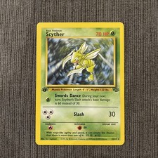 Scyther [1st Edition] #26 Prices | Pokemon Jungle | Pokemon Cards