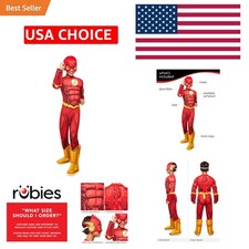 at Party City DC Comics Superheroes: The Flash Costume for Kids, Boy's Costume