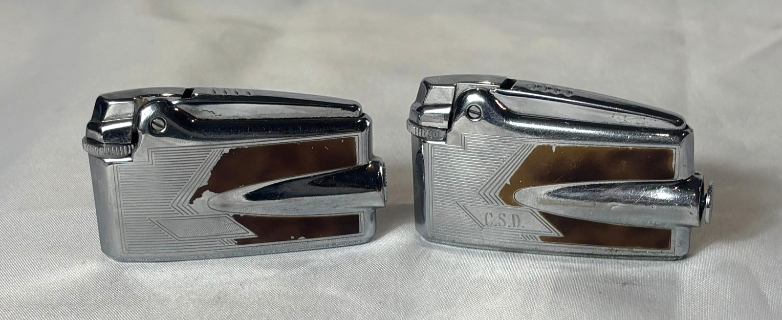S Chrome Faux Tortoise Shell Finish Usa