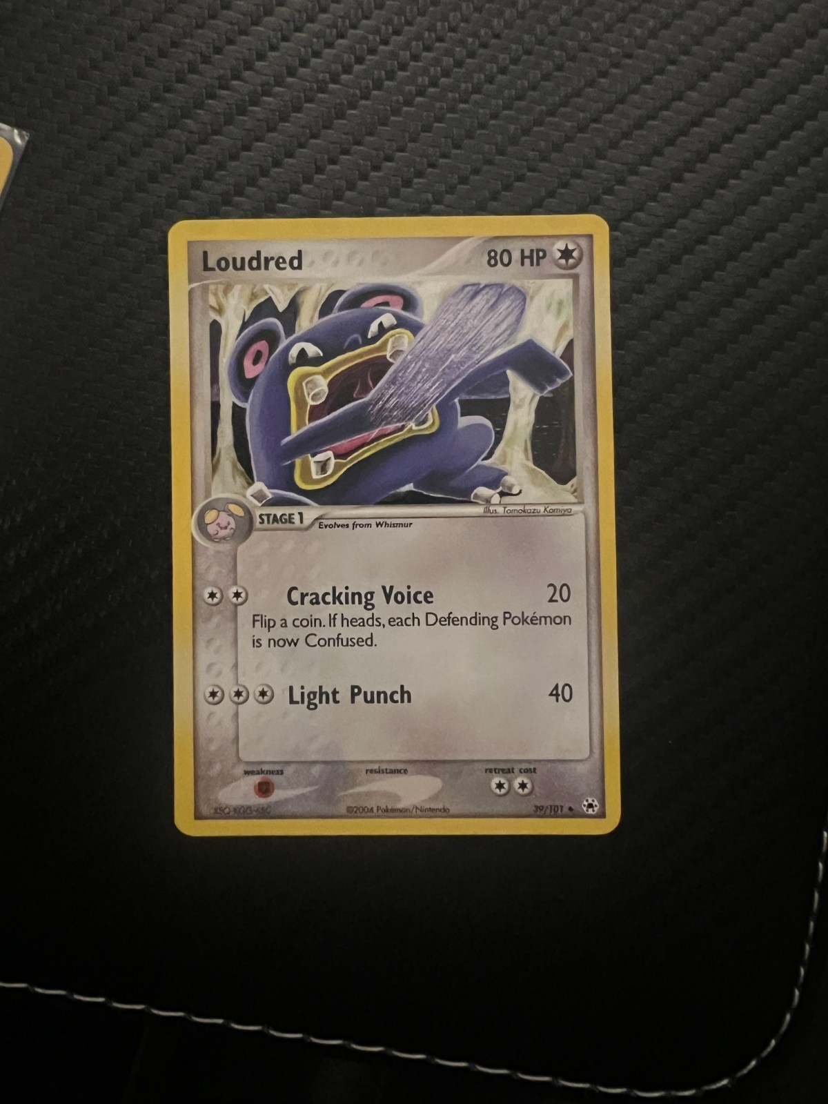 Loudred 39/101 Hidden Legends Reverse Holo