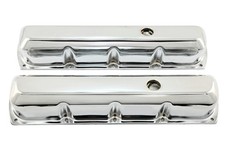 Steel Tall Valve Covers Fits 196488 Oldsmobile 330-455 V8 2 Hole Chrome