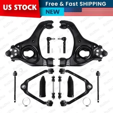 Front Upper Lower Control Arms with ball Joint Kit For 1999-2006 GMC Sierra 1500