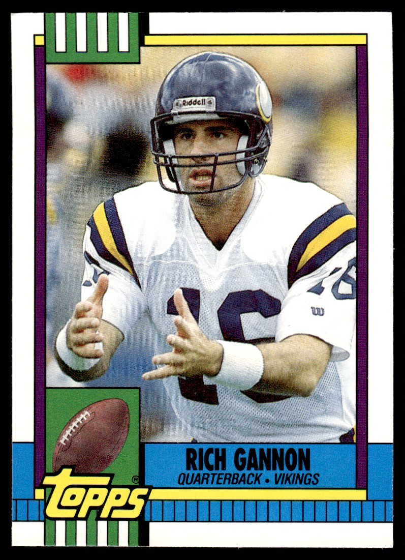1990 Topps Traded Rich Gannon Rookie #70T