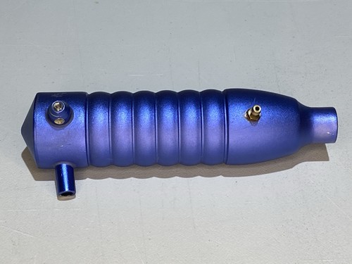 BLUE RING TUNED PIPE FOR HPI NITRO RS4 SUPER TRAXXAS 4 TEC 1/10 RC Rare Vintage