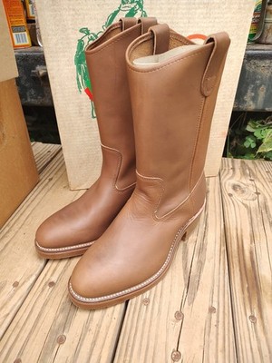Vintage NOS Double H 7 EE Men's 2655 USA Steel Toe Western