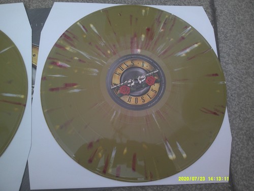 GUNS 'N' ROSES Greatest Hits 2020 LTD EDN 2 x 180 g GOLD SPLATTER Geffen MINT - Picture 9 of 13