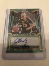 2022 Panini Prizm Draft Picks Irvine Collin Welp Penmanship Auto #CP-CWE 🔥