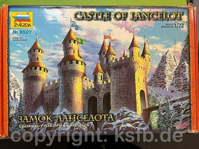 1:72 Zvezda #8527 Mittelalter Ritterburg Lancelot Bausatz Burg Castle SELTEN