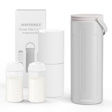 Portable Breast Milk Cooler for Travel, 22oz Large Capacity Breastmilk Chille...