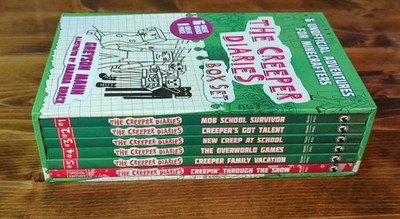 The Creeper Diaries Box Set Minecraft Fan Paperback 6 Novel Books First Edition 