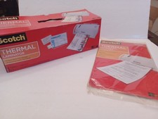 Scotch TL902 Thermal Laminator With Pouches New In Box See Photos