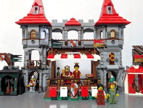 LEGO Castle Kingdoms Joust 10223 Knights King Tournament Set