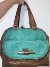 Jimmy Choo Women s Justine Python snake & Lea...