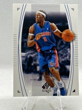 #22 Ben Wallace 2003-04 SP Authentic Detroit Pistons