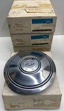 Nos -set-1967-1968 3908672 Camaro Chevelle 4-hubcap Chevrolet Dog Dish Hub Nos -set-1967-1968 3908672 Camaro Chevelle 4-hubcap Chevrolet Dog Dish Hub