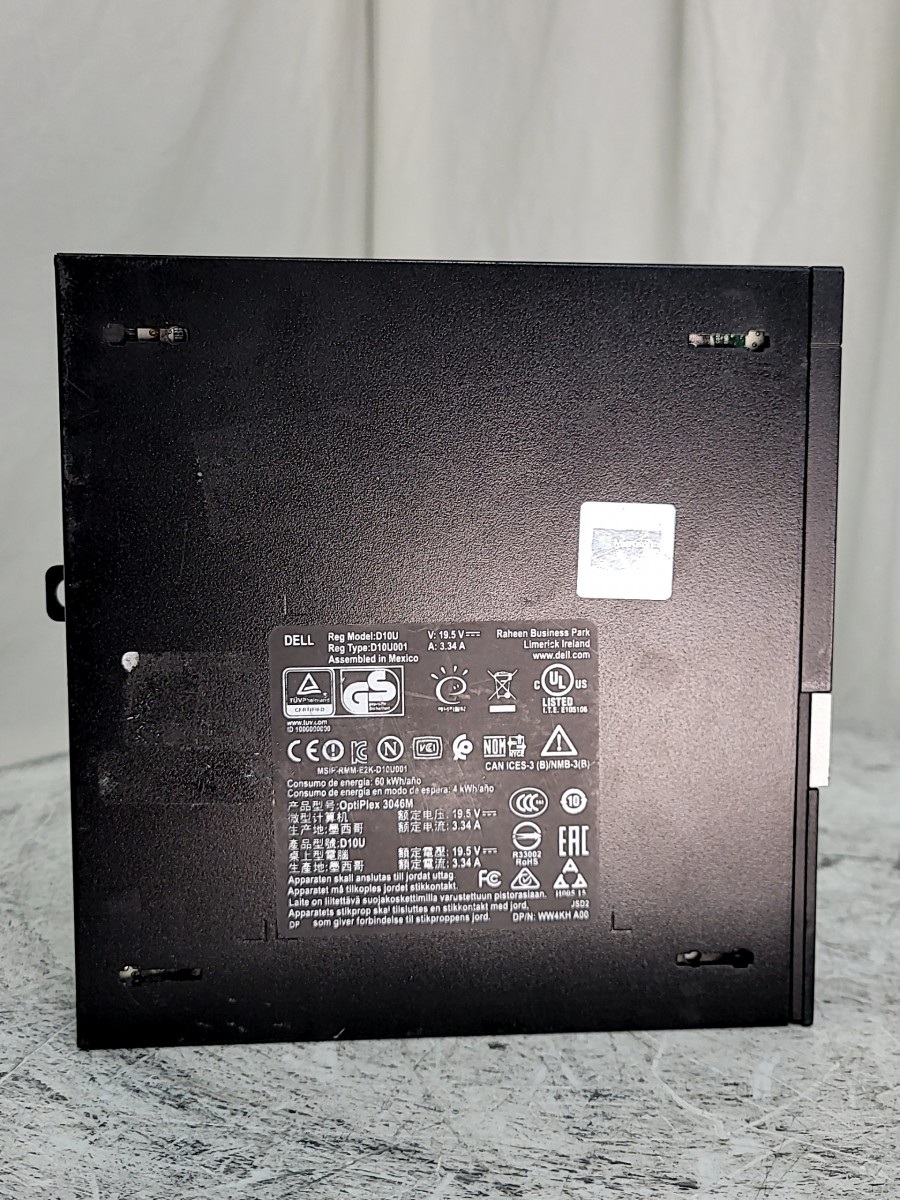 DELL OptiPlex 3046m D10U Micro PC Desktop Barebones SEE NOTES | eBay