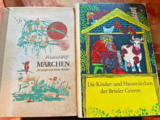 2 B&uuml;cher-&nbsp;M&auml;rchen f.gro&szlig;e und kleine Kinder -1949 +Grimms M&auml;rchen-DDR-akzeptabel