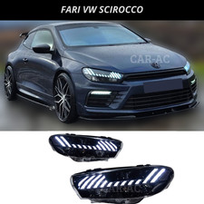 Vw Scirocco 3 Tsi Tdi R 2009-2017 Drl Full Led Front Headlights