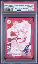  PSA 10 Super Rare Serial No. 15 Jimmy Choo x Sailor Moon Card rainbow HORO