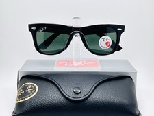 Ray-Ban RB2140 Original Wayfarer Classic 50mm Sunglasses - Polarized Green Lens