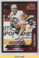 2016-17 Upper Deck Compendium Rookies Red Dominik Simon #594 READ o0c