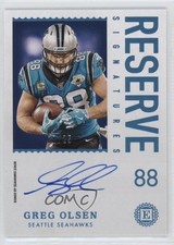 2020 Panini Encased Reserve Signatures Sapphire 8/25 Greg Olsen #RS-GO Auto g2u