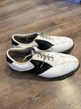 FootJoy DryJoys Tour Men's White Leather Golf Shoes Size 11