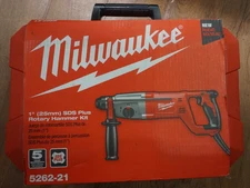 (RI4) Milwaukee 5262-21 120V 1" SDS Plus Rotary Hammer Kit w/ Depth Rod