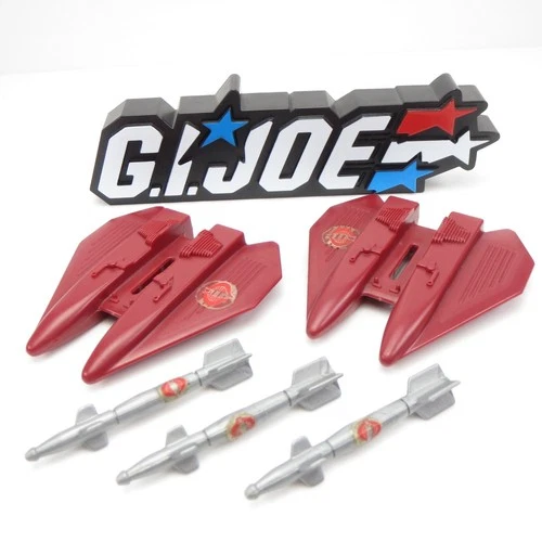 Cobra Night Raven Vintage 1986 GI Joe ARAH Vehicle Parts Lot