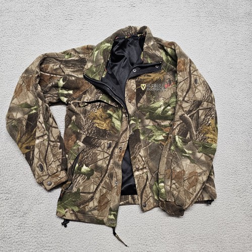 Scent Blocker Plus Protect XT Camo Fleece Jacket L Outdoor Hunting Windblocker - Picture 14 of 23
