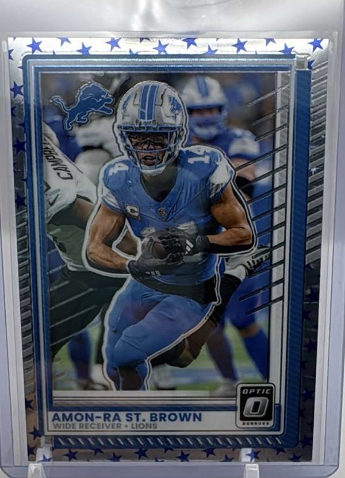 2025 Amon-Ra St. Brown Donruss Optic - Stars 63 NM