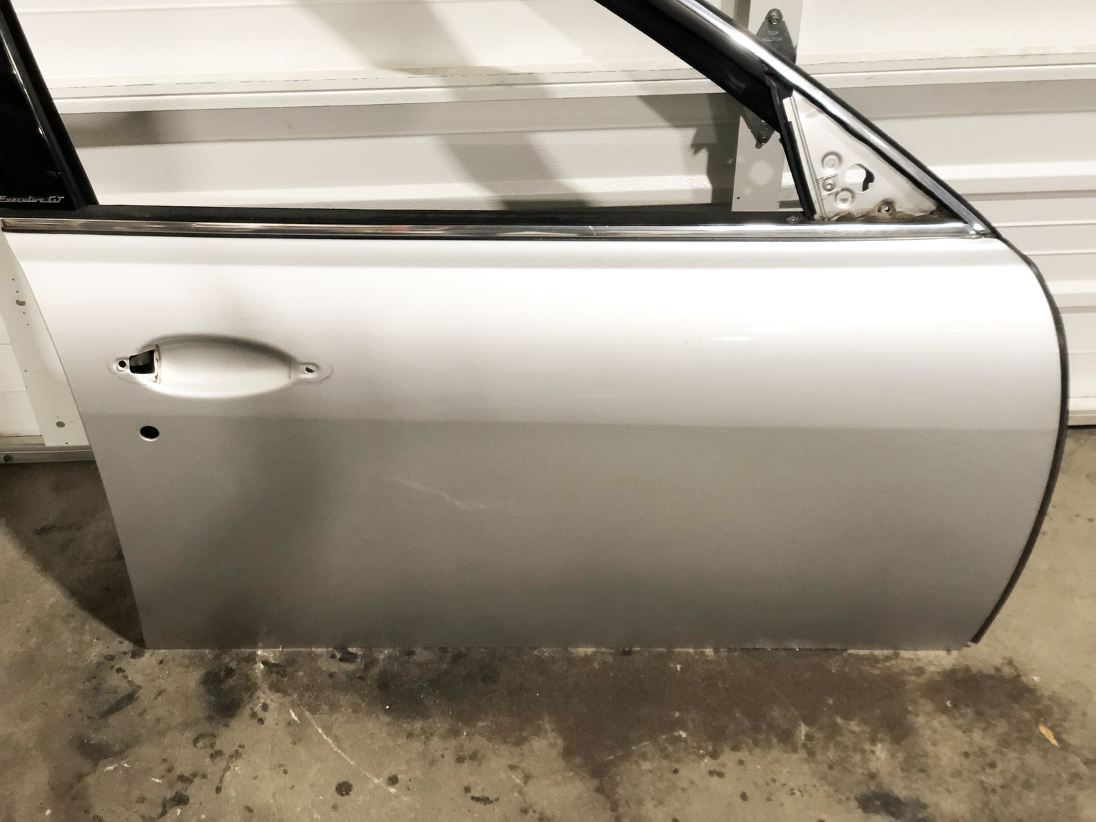 03-13 Maserati Quattroporte M139 Front Right Passenger Door Assy GRIGIO TOURING
