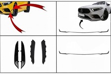 Kit Sto&szlig;stange Klappen Seite Fins f&uuml;r Mercedes W177 V177 04.18-22 A35 Look
