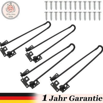 4stk Faltbar Haarnadel Tischbeine Klappbare Möbelbeine DIY 32cm/38cm/43cm/51cm