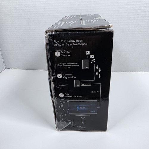 Open Box Western Digital WD00AVN-00BN Single HDMI & USB 1080p HD TV Media T23 - Picture 11 of 13
