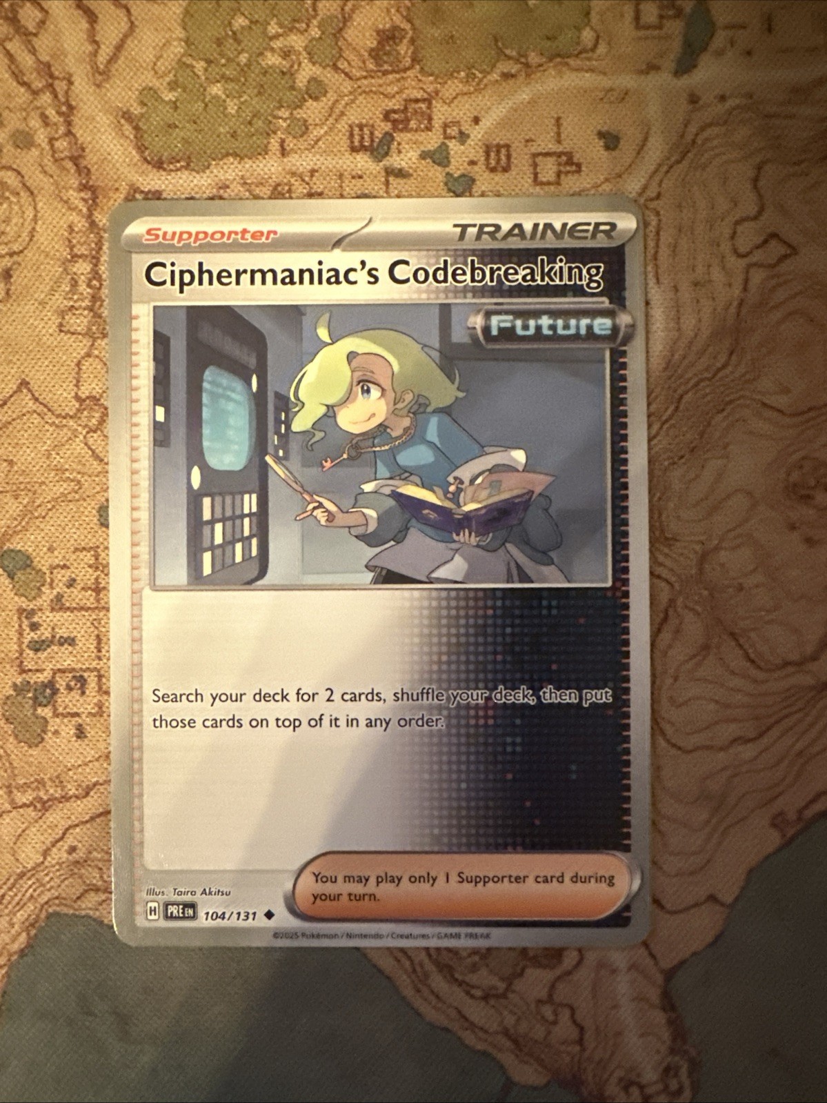 SV: Prismatic Evolutions #104/131 Ciphermaniac's Codebreaking