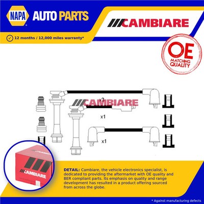 HT Leads Ignition Cables Set fits TOYOTA MR2 AW11 1.6 84 to 90 Cambiare Quality