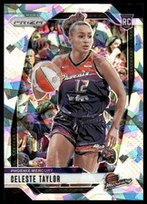 Celeste Taylor Rookie RC 2024 Panini Prizm WNBA #48 Ice Prizms Phoenix Mercury