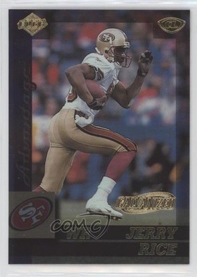 1999 Collector's Edge Advantage Galvanized 330/500 Jerry Rice #131 HOF 0dk