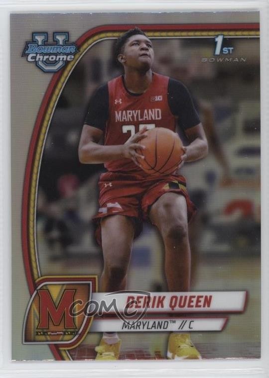 2024-25 Bowman U Chrome Refractor Derik Queen #19